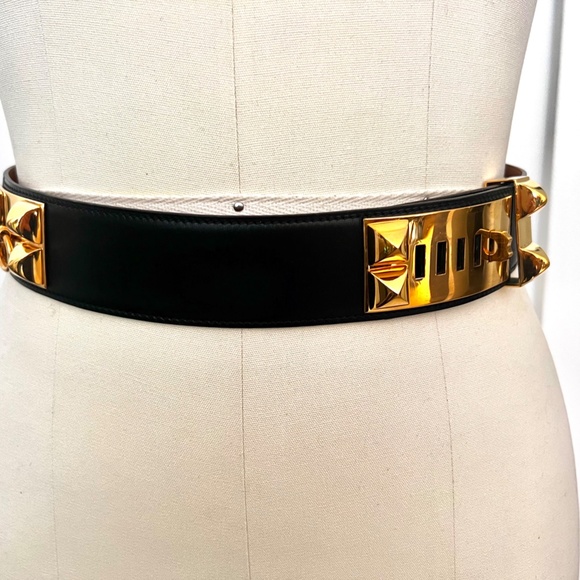 HERMES BELT. collier de chein leather belt - Picture 6 of 10